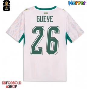 Senegal Pape Gueye #26 Hjemmebanetrøje VM 2026 Kort ærmer